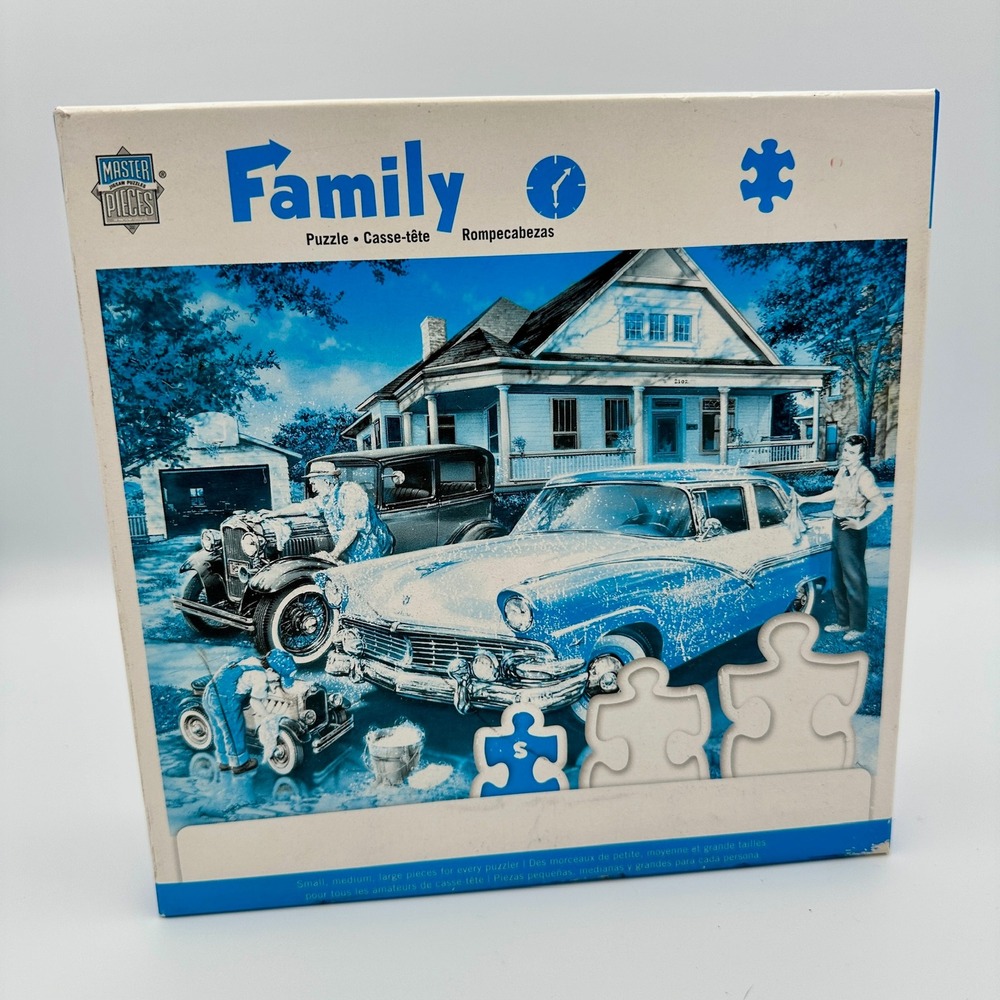 MasterPieces Family Hour Three Generations 400 Piece Jigsaw Puzzle